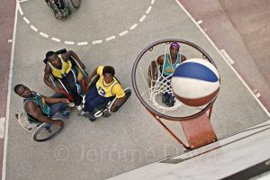 Togo – Lomé – Terrain de basket du stade omnisports